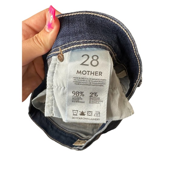 MOTHER Boot Cut Jeans - Indigo - Picture 4 of 5